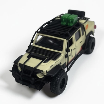 Jeep Gladiator Jurassic World Escala 1:32 | Camioneta de Película Modelo de Colección