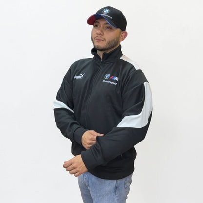 Chaqueta BMW Motorsport Negra – Chaqueta Racing de Automovilismo Premium