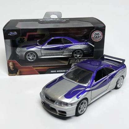 Nissan Skyline 1995 Rápidos y Furiosos 1:32 Jada | Auto a Escala de Colección
