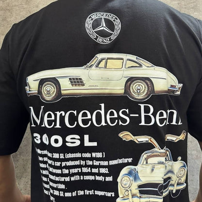 Camiseta Mercedes-Benz 300SL - ¡Elegancia Clásica y Leyenda Automotriz!