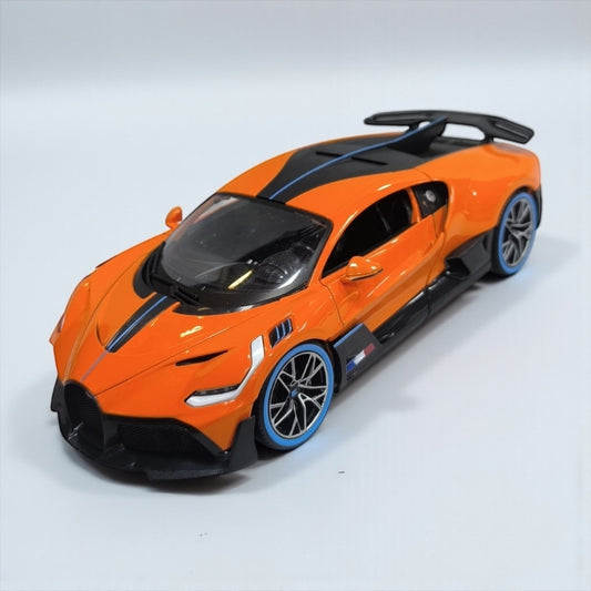 Bugatti Divo 1:18  Anaranjado – Hiperdeportivo de Edición Exclusiva