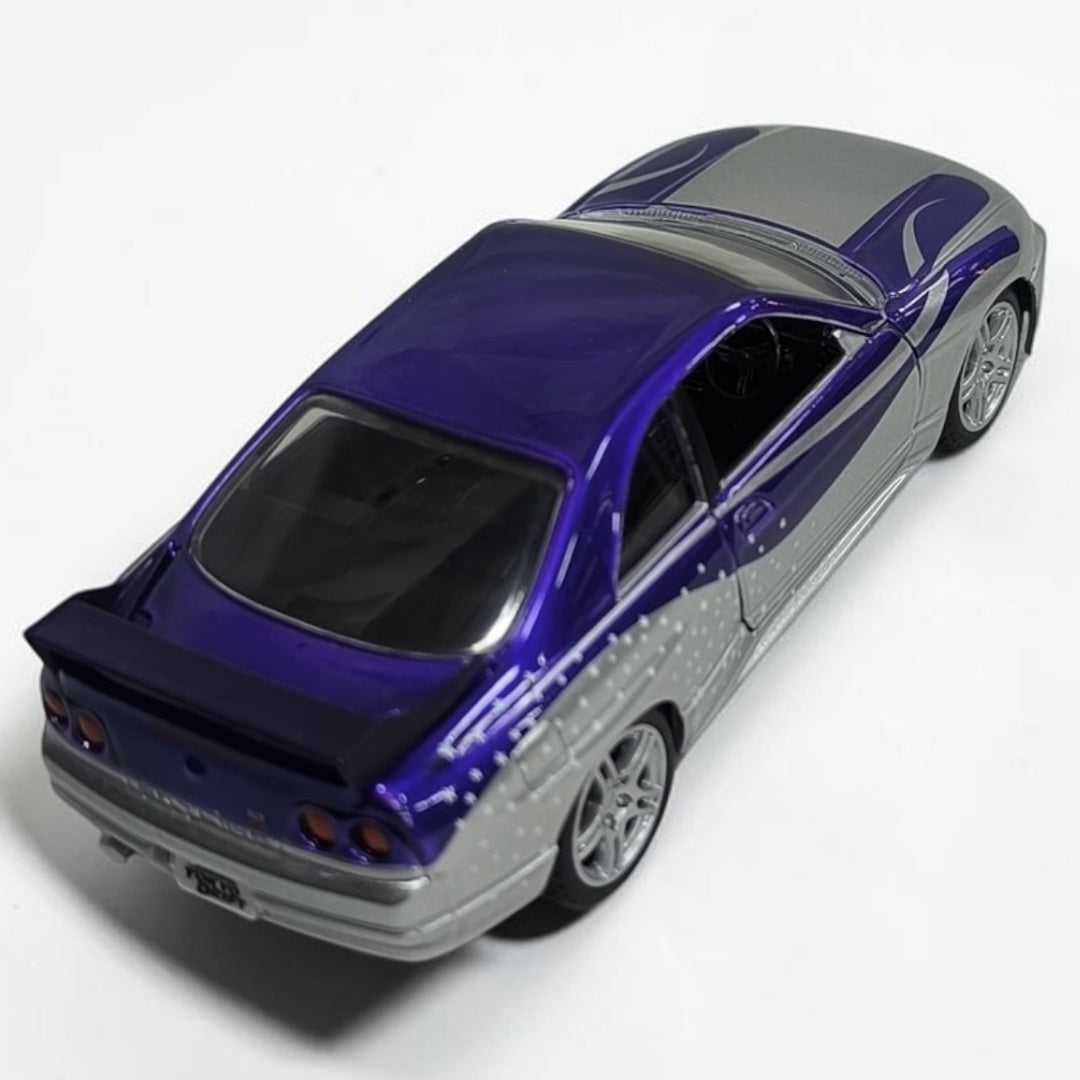 Nissan Skyline 1995 Rápidos y Furiosos 1:32 Jada | Auto a Escala de Colección