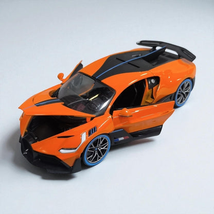 Bugatti Divo 1:18  Anaranjado – Hiperdeportivo de Edición Exclusiva