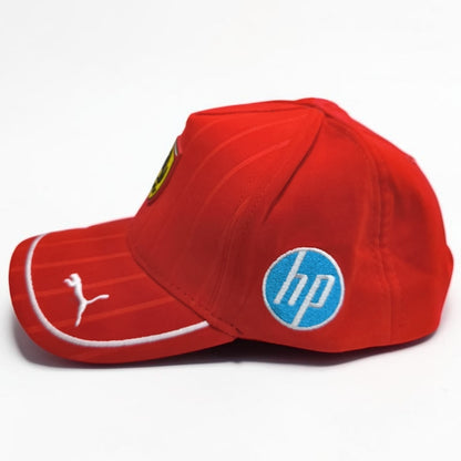 Gorra Ferrari Hamilton #44 | Scuderia Ferrari Fórmula 1 Estilo Campeón Ajustable