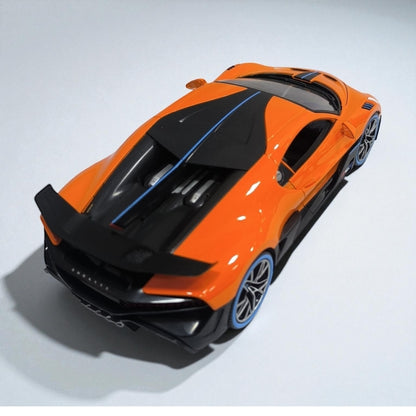 Bugatti Divo 1:18  Anaranjado – Hiperdeportivo de Edición Exclusiva