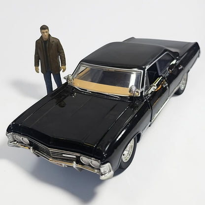 Chevrolet Impala 1967 Supernatural Jada Escala 1:24 | Auto de Serie Modelo de Colección