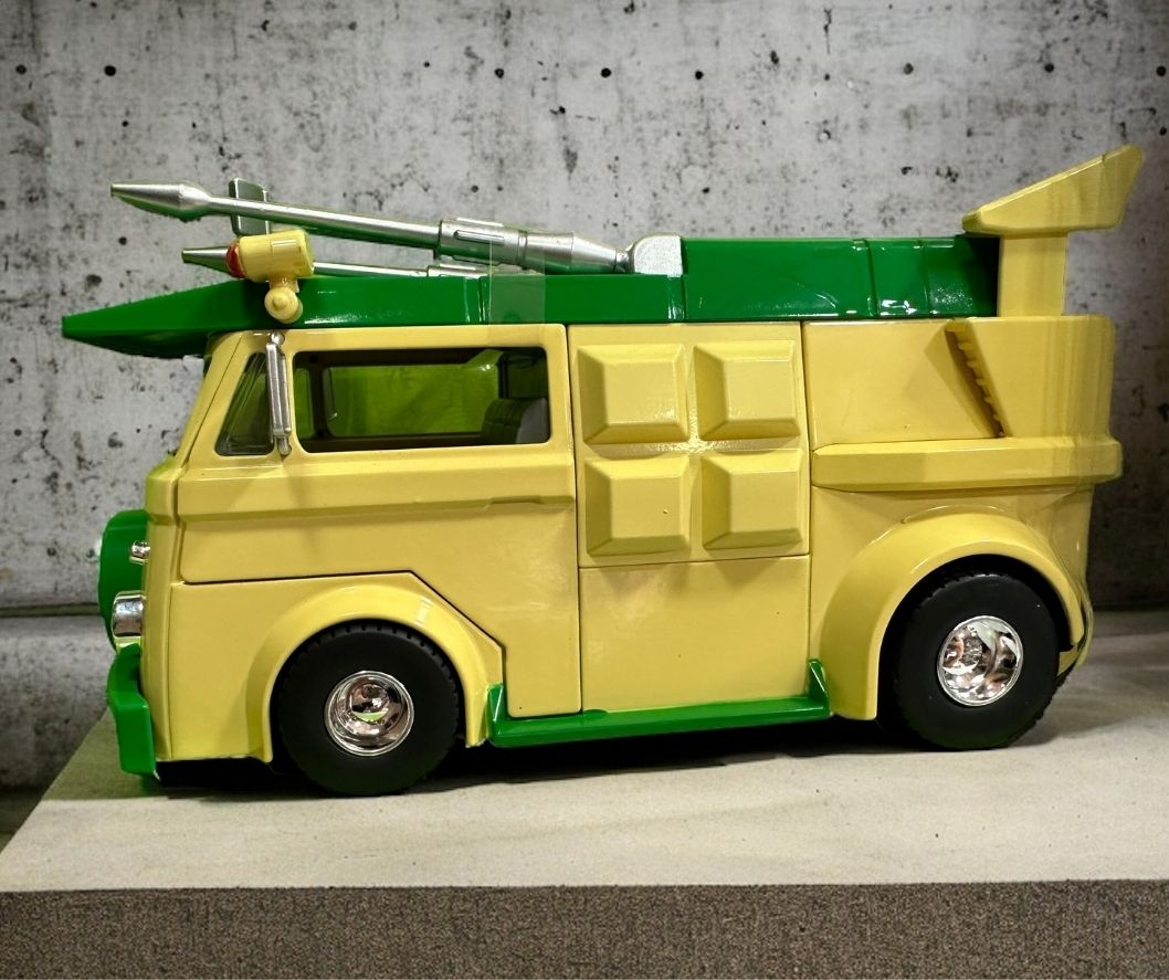 Party Wagon de Donatello en escala 1:24