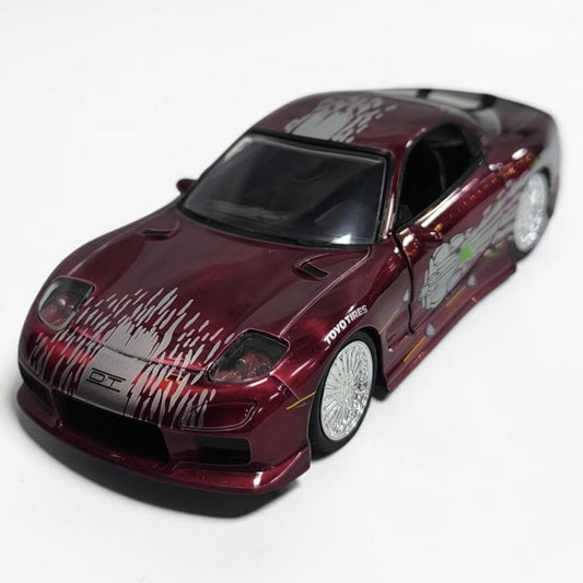 Mazda RX-7 Dom Rápidos y Furiosos 1:32 Jada | Auto a Escala de Colección