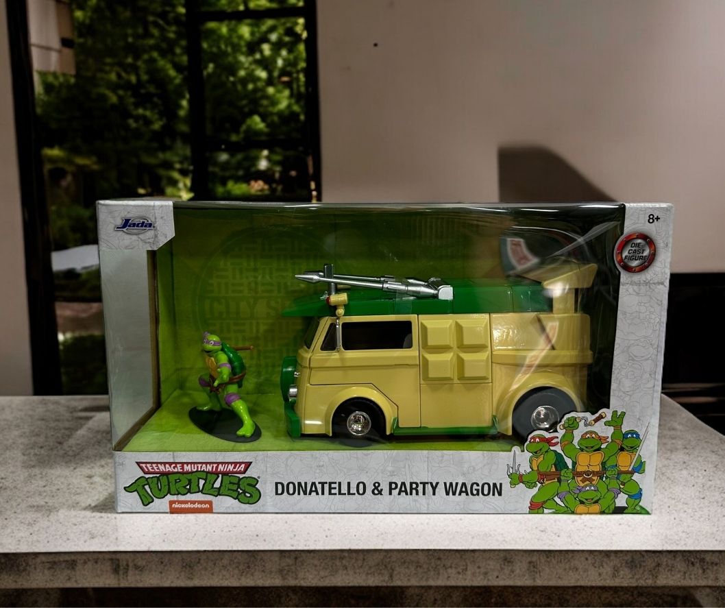 Party Wagon de Donatello en escala 1:24