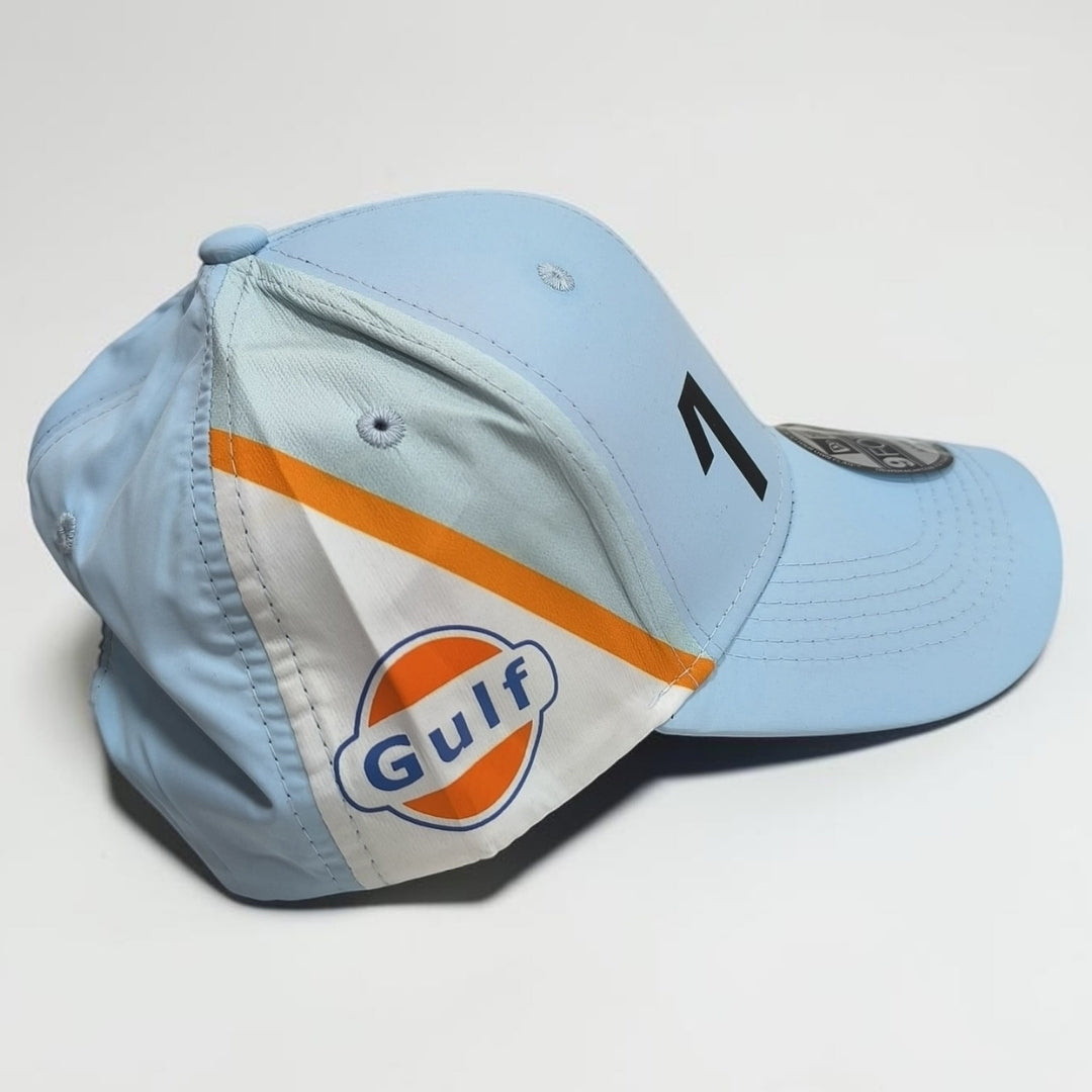 Gorra McLaren Azul #1 | Gorra Fórmula 1 Ajustable Estilo Racing Campeón