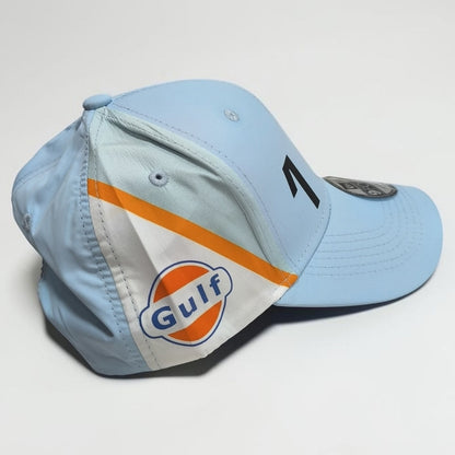 Gorra McLaren Azul #1 | Gorra Fórmula 1 Ajustable Estilo Racing Campeón
