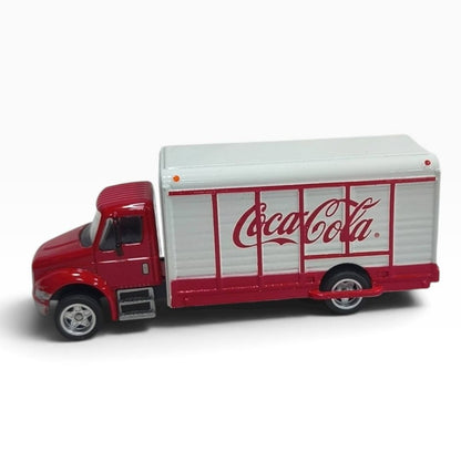 Camión Coca-Cola Rojo y Blanco 1:64