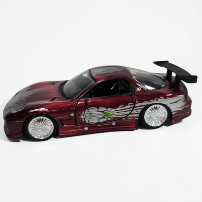 Mazda RX-7 Dom Rápidos y Furiosos 1:32 Jada | Auto a Escala de Colección