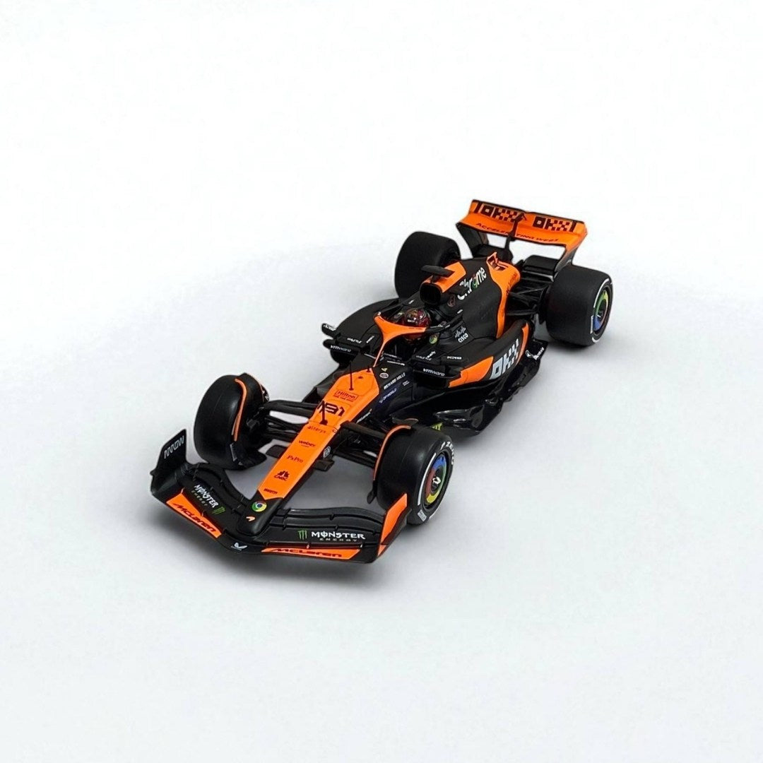 McLaren MCL38 #81 Oscar Piastri – Auto a Escala 1:24 de Colección