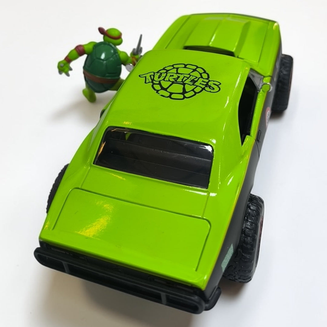 Chevrolet Camaro 1969 Off-Road Tortugas Ninja Escala 1:24 | TMNT Modelo de Colección