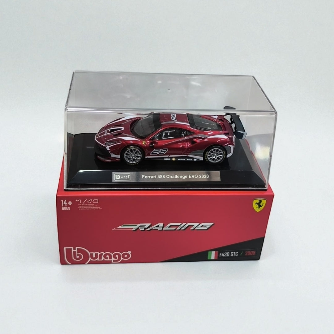 Ferrari 488 Challenge Evo 2020 1:43 – La Evolución del Rendimiento y la Precisión Italiana