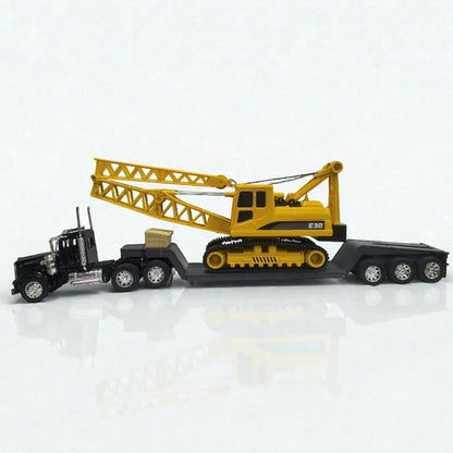 Kenworth W900 Camabaja Escala 1:32 – Tractocamión de Carga Pesada de Colección