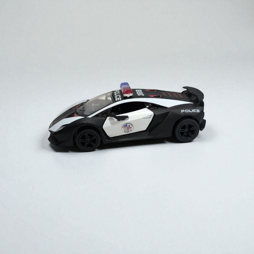 Lamborghini Sesto Elemento Policial 1:32 – Edición de Colección en Metal | Superdeportivo de Elite