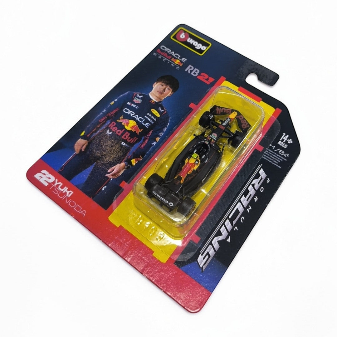 Bburago Red Bull RB21 #22 Escala 1:64 – Auto Fórmula 1 de Colección