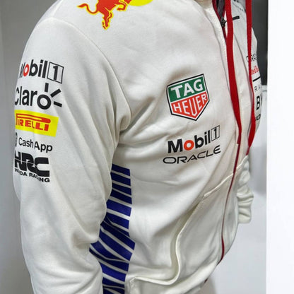 Chaqueta Oficial Red Bull Racing – Energía y Estilo de Campeón