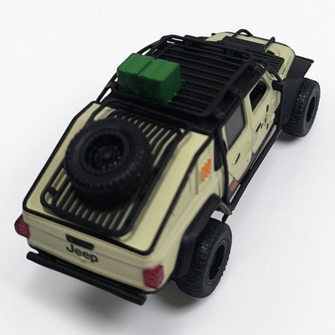 Jeep Gladiator Jurassic World Escala 1:32 | Camioneta de Película Modelo de Colección