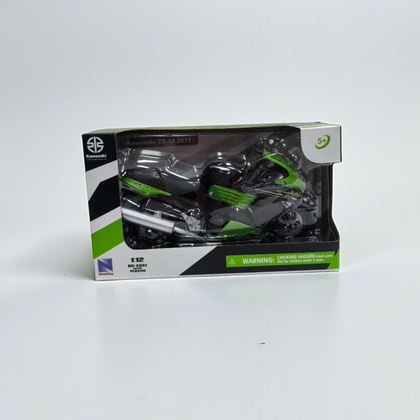 Kawasaki ZX-14 2011 Escala 1:12 – Moto Deportiva de Colección