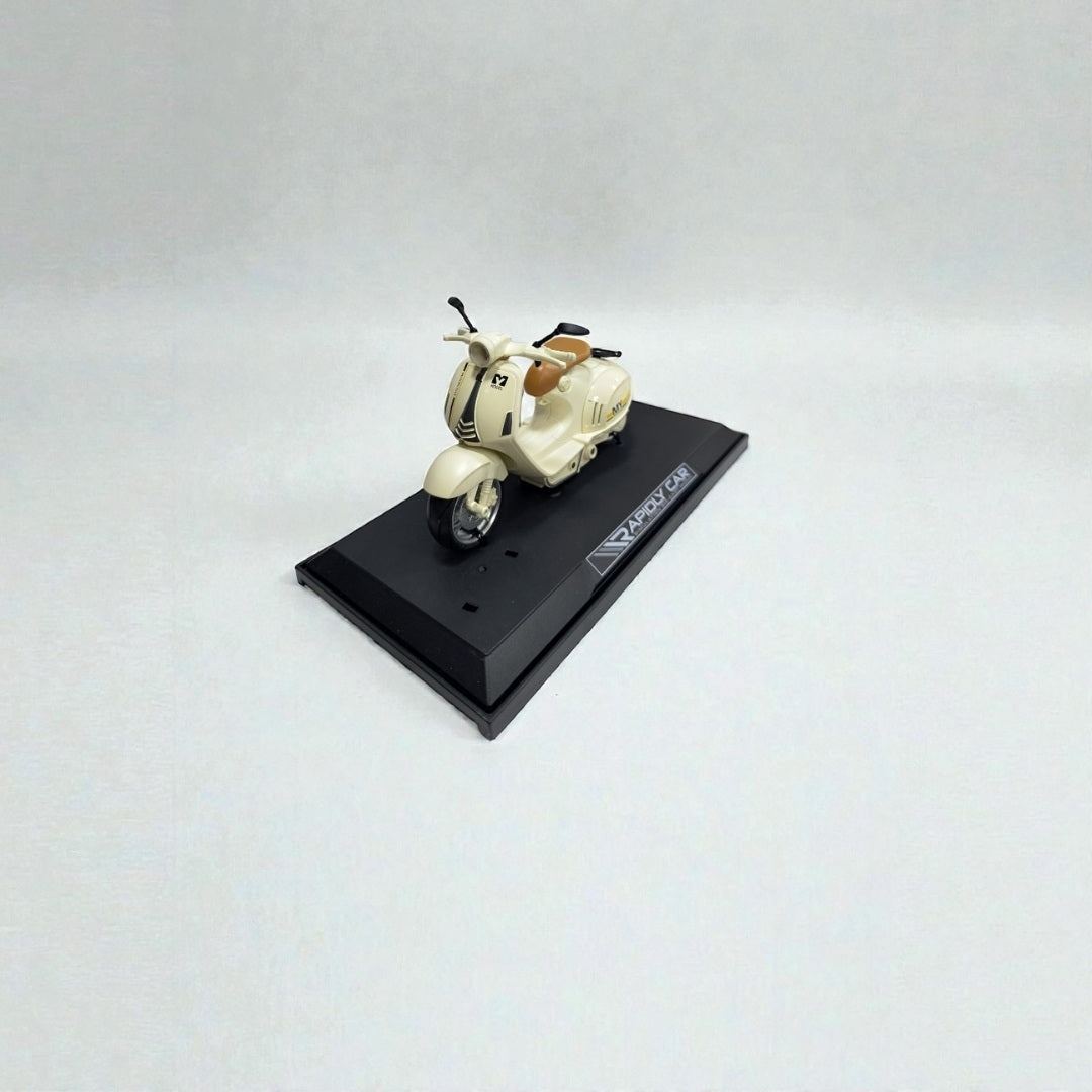 Moto Vespa 1:10 – Modelo a Escala Clásico Detallado para Coleccionistas