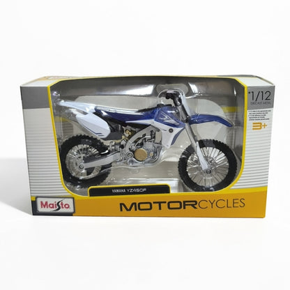 Yamaha YZ 450 Escala 1:12 – Moto Motocross de Colección