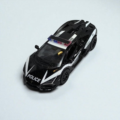 Lamborghini Revuelto Policial 1:32 – Edición de Colección en Metal | Superdeportivo de Patrulla