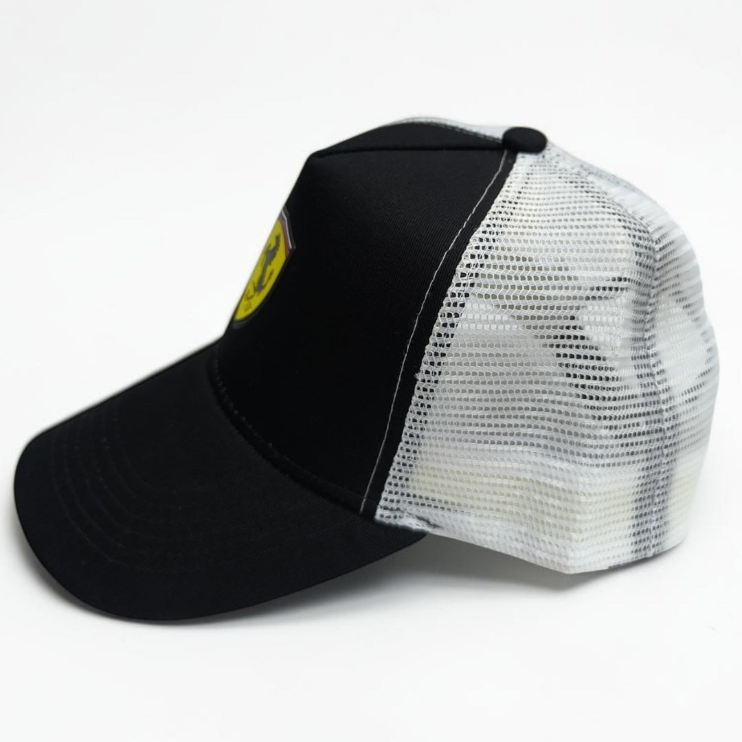 Gorra Ferrari Negra #44 | Scuderia Ferrari Fórmula 1 Estilo Hamilton Ajustable