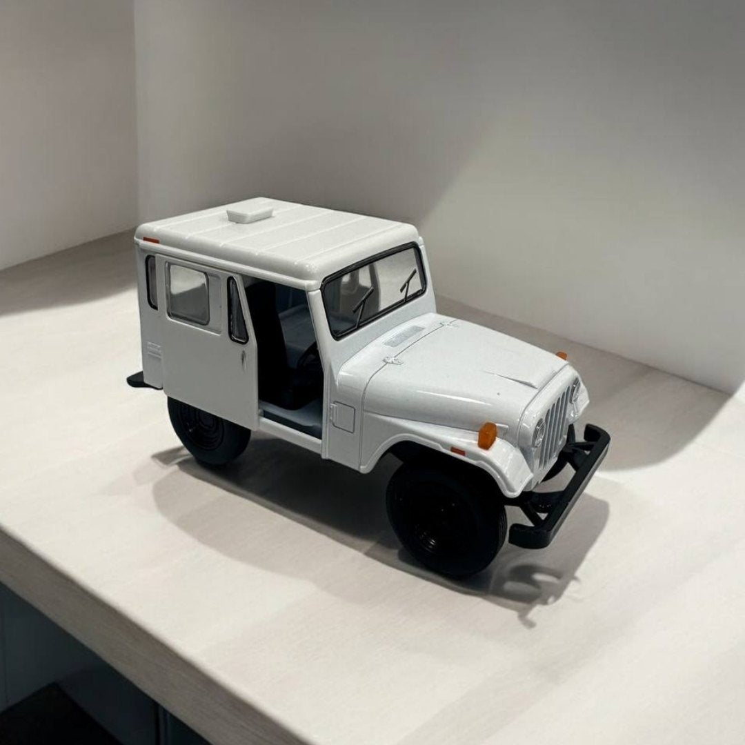 Jeep Clásico 1:32 – Modelo a Escala – Diseño Robusto y Detalles Clásicos