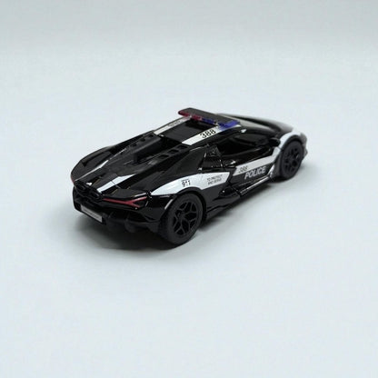 Lamborghini Revuelto Policial 1:32 – Edición de Colección en Metal | Superdeportivo de Patrulla