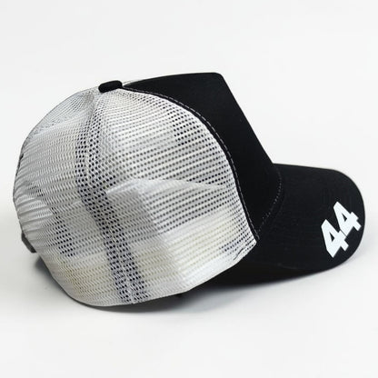 Gorra Ferrari Negra #44 | Scuderia Ferrari Fórmula 1 Estilo Hamilton Ajustable