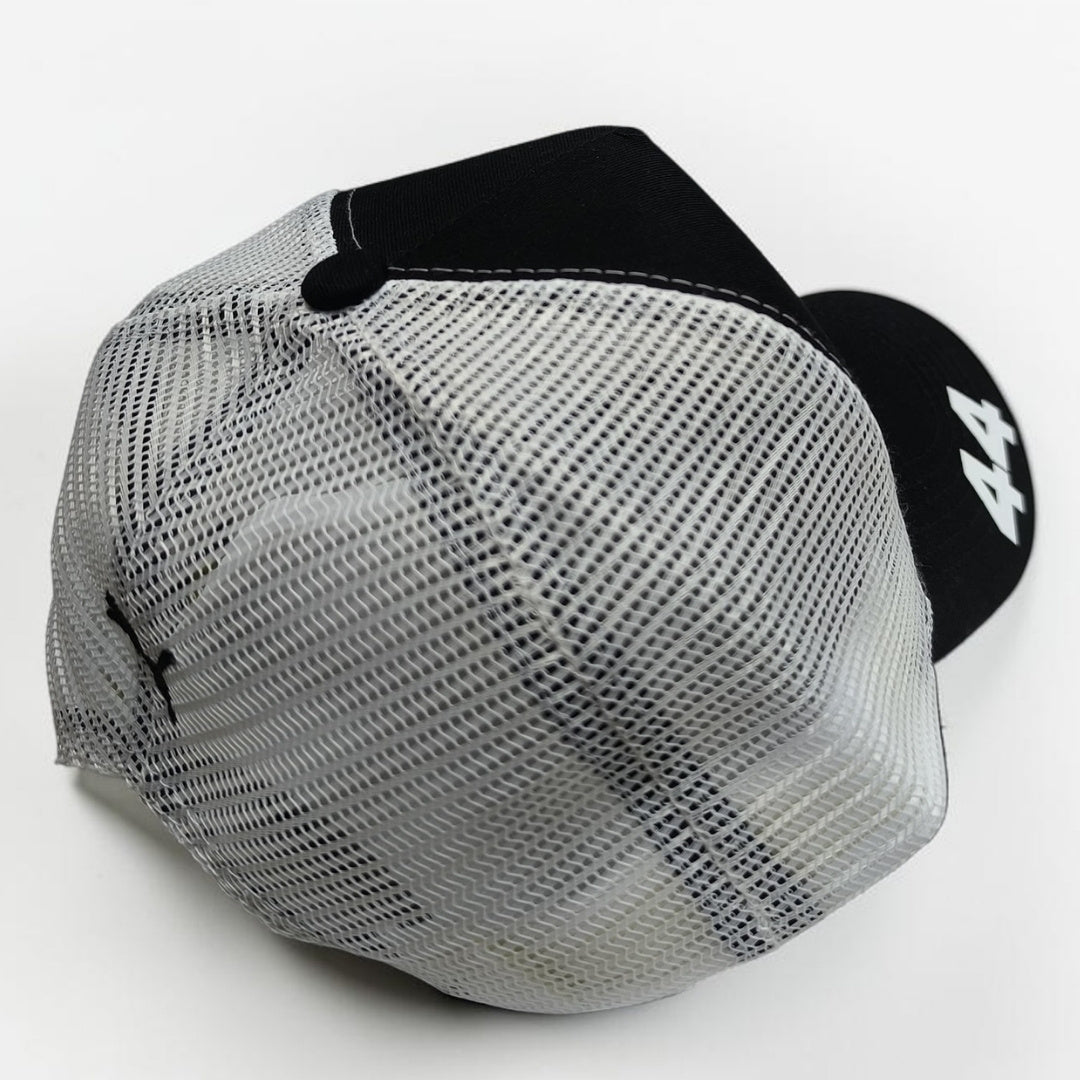 Gorra Ferrari Negra #44 | Scuderia Ferrari Fórmula 1 Estilo Hamilton Ajustable