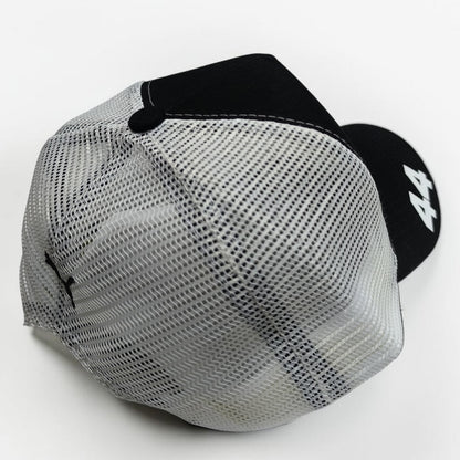 Gorra Ferrari Negra #44 | Scuderia Ferrari Fórmula 1 Estilo Hamilton Ajustable