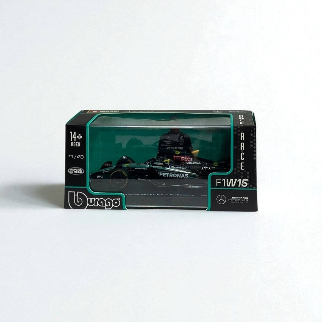 Mercedes-AMG F1 W15 E Performance #44 Lewis Hamilton – Auto a Escala 1:43 de Colección