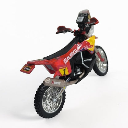 GasGas RX450 Dakar 2023 Escala 1:18 – Moto Rally de Colección