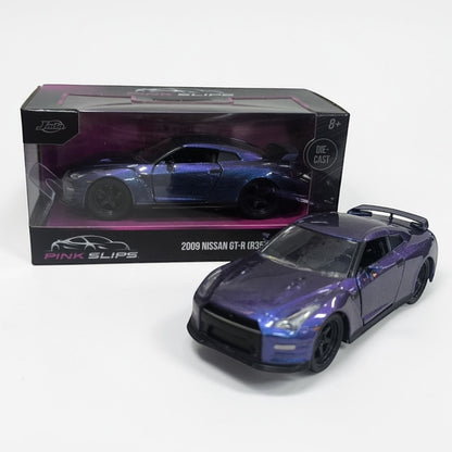 Nissan GT-R R35 Jada Pink Slips Escala 1:32 | Auto Deportivo Modelo de Colección