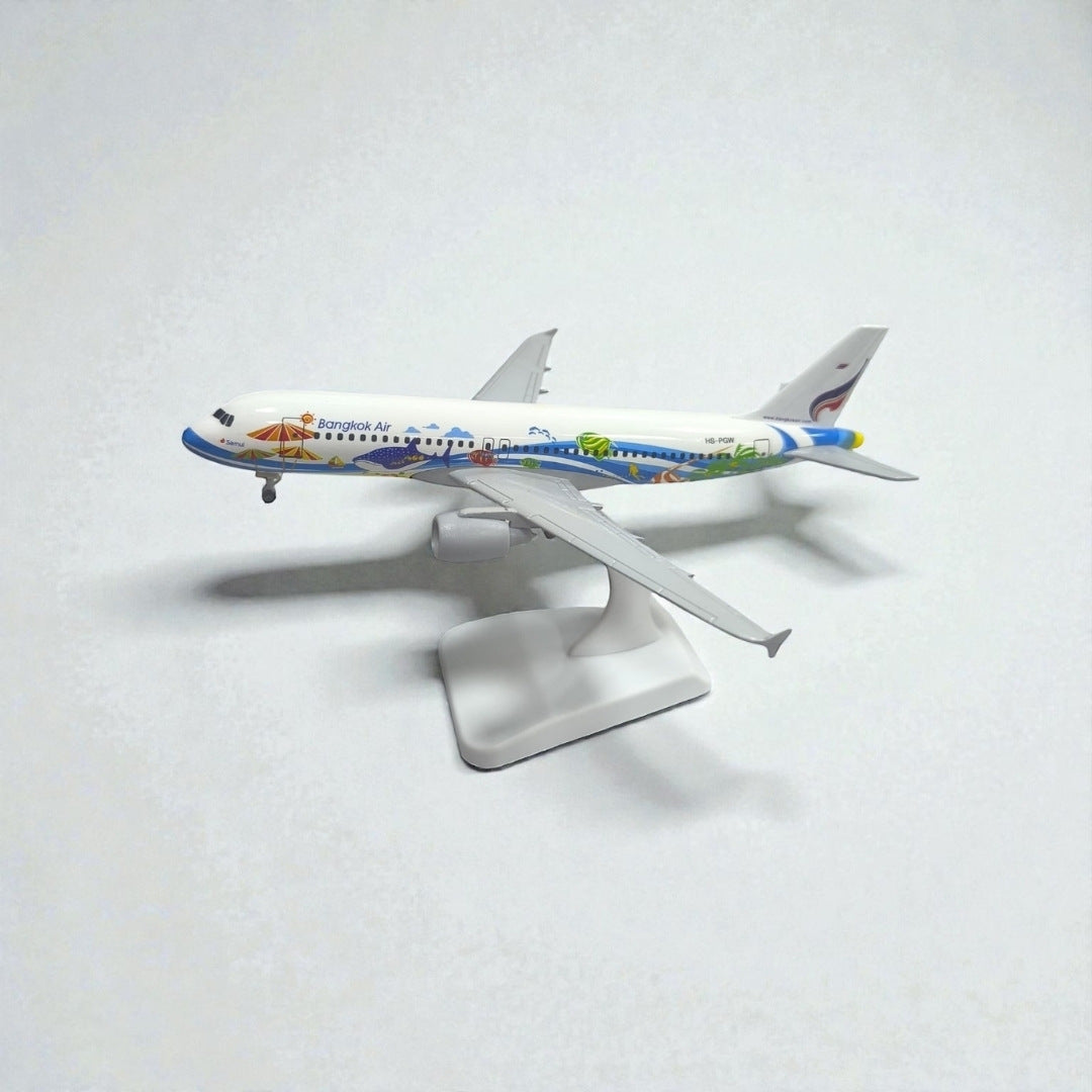 Avión Bangkok Airways 1:350 – Modelo de Colección | Aviación Comercial Premium