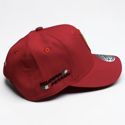 Gorra Ferrari Scuderia Ferrari | Gorra Fórmula 1 Ajustable Estilo Racing