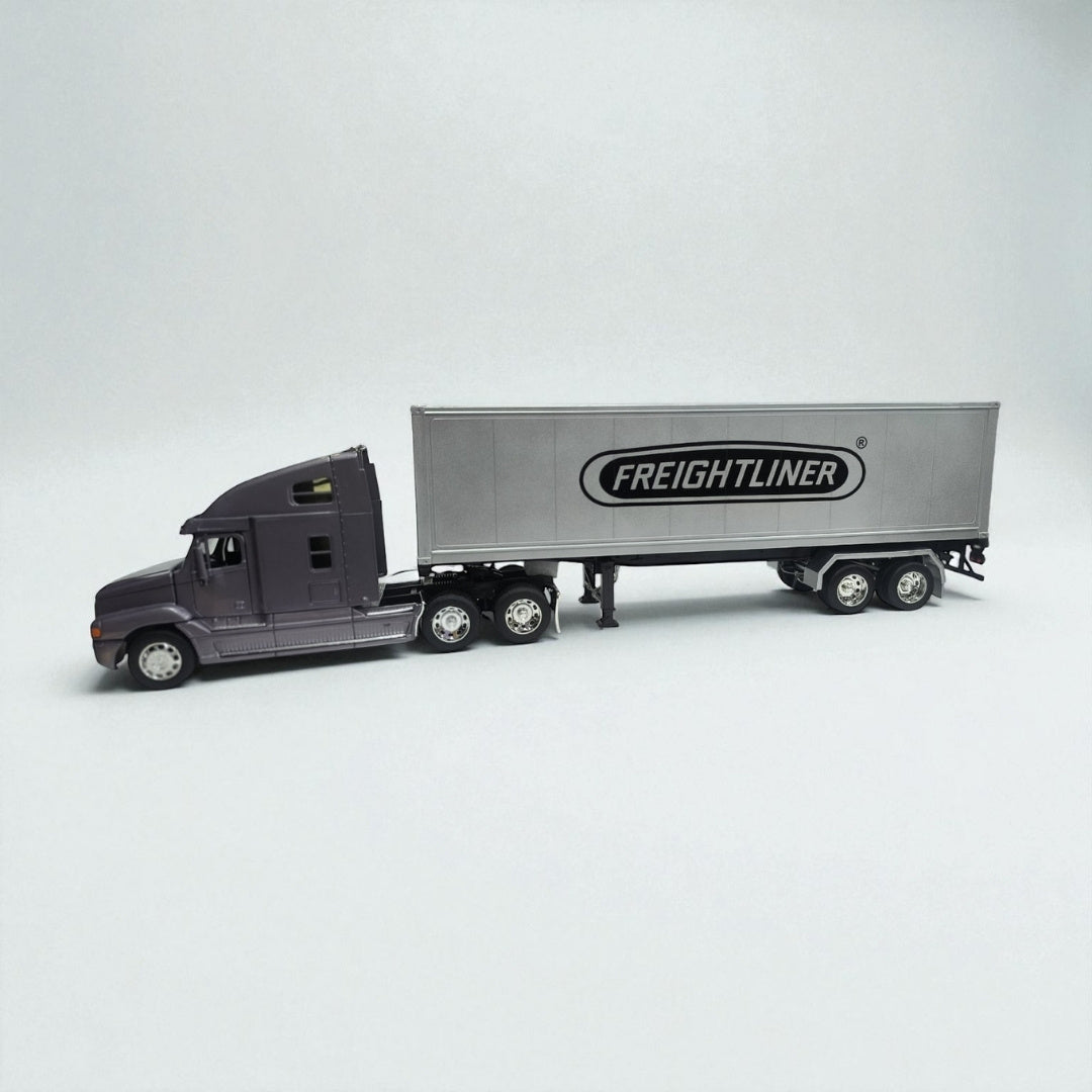 Freightliner Columbia 1:32 Gris Oscuro – Camión Clásico de Carga en Edición Coleccionable