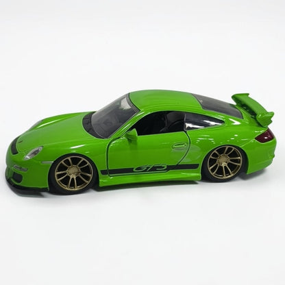 Porsche 911 GT3 Verde Rápidos y Furiosos 1:32 Jada | Auto a Escala de Colección