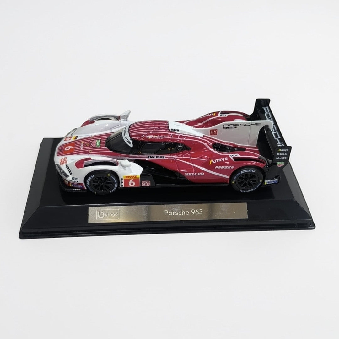 Porsche 963 Escala 1:43 Bburago – Prototipo de Resistencia de Colección