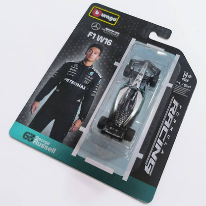 Mercedes F1 W16 #63 1:64 Bburago – Auto Fórmula 1 de Colección