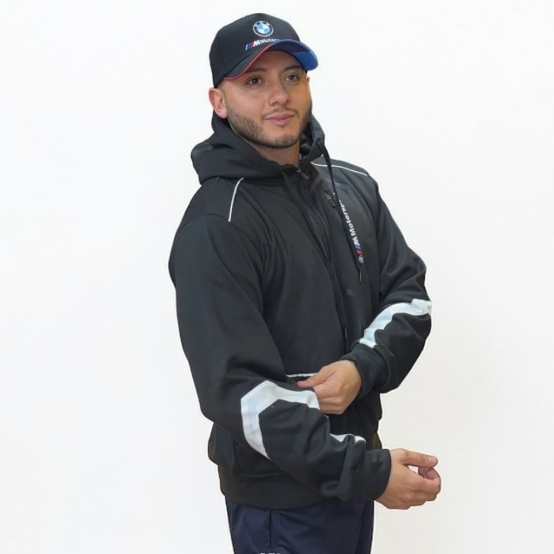 Chaqueta BMW Motorsport Negra – Chaqueta Racing Premium de Automovilismo