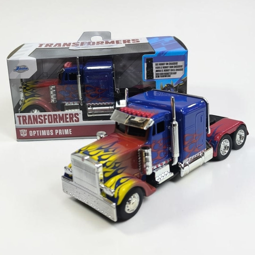 Transformers Optimus Prime 1:32 Jada | Tractomula a Escala de Colección