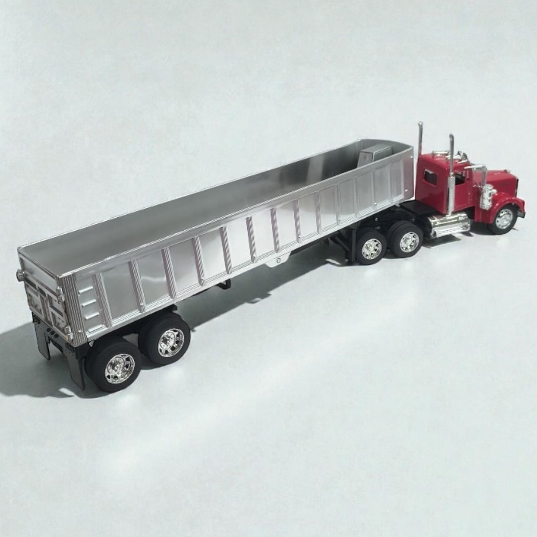 Kenworth W900 Volqueta Escala 1:32 – Camión de Construcción de Colección