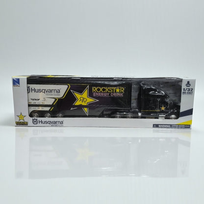 Peterbilt Husqvarna Factory Racing Escala 1:32 – Camión Motorsport de Colección