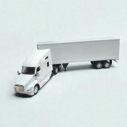 Kenworth T680 con Tráiler Escala 1:32 – Tractocamión de Larga Distancia de Colección