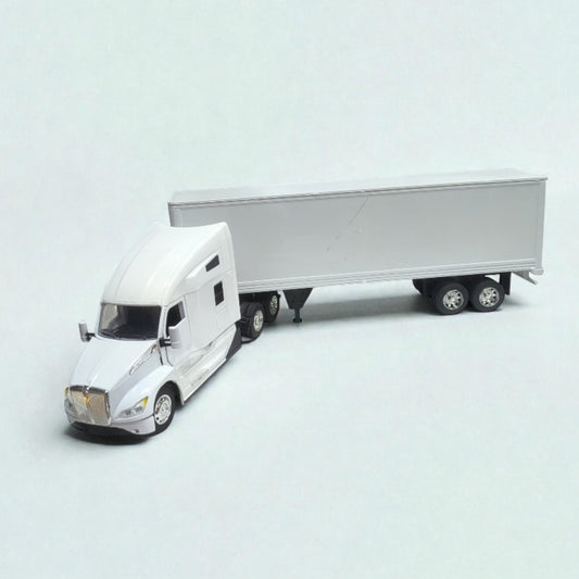 Kenworth T680 con Tráiler Escala 1:32 – Tractocamión de Larga Distancia de Colección